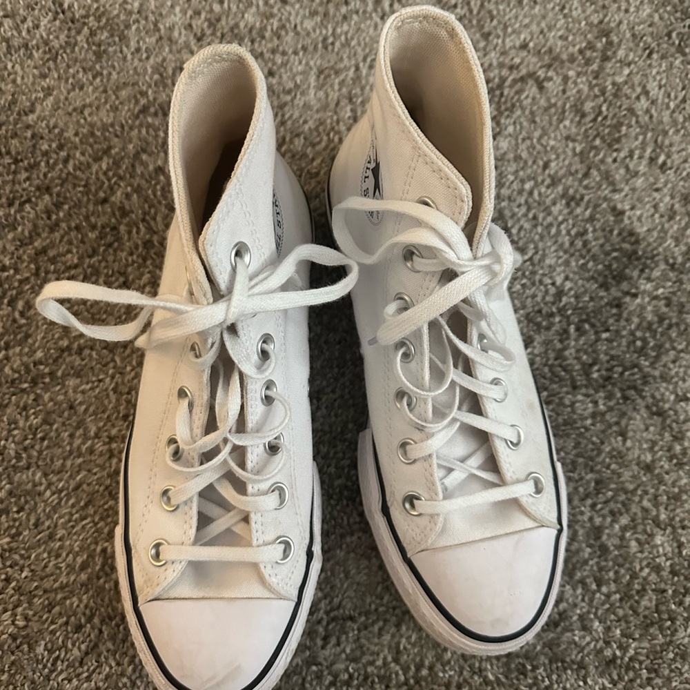 High top platform Converse